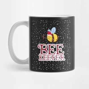 Bee Keeper Christmas Edition Bumble Bees Awareness Mug